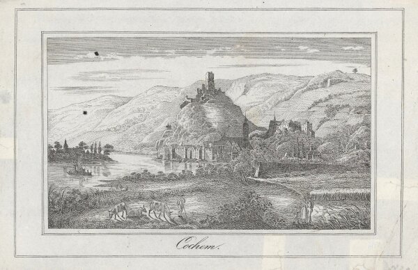 Unbekannt - Cochem - Kupferstich - Erste Hälfte 19. Jhd.