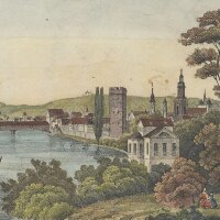 Unbekannt - Heilbronn - Kolorierte Lithographie - Erste...