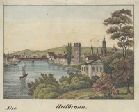 Unbekannt - Heilbronn - Kolorierte Lithographie - Erste...