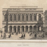 J. Brunet fils. - Grand Théatre - Stahlstich -...