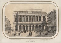 J. Brunet fils. - Grand Théatre - Stahlstich -...