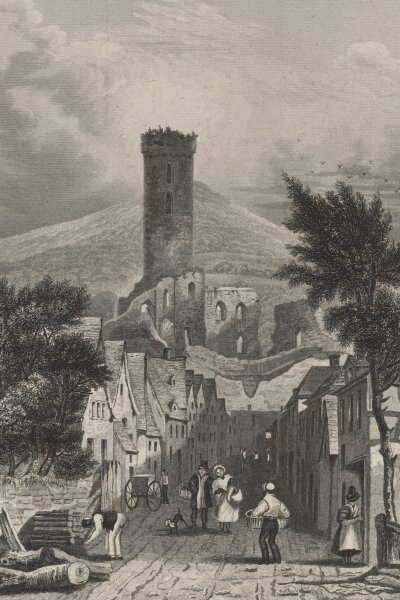 Johann Poppel - Eppstein - Stahlstich - um 1840