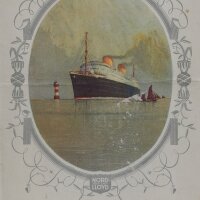 Norddeutscher Lloyd Bremen - Menükarte - Offset -...
