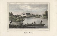 Unbekannt - Schloss Trebsen - Kolorierte Lithographie -...