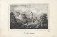 Unbekannt - Schloss Stolpen - Lithographie - Erste...