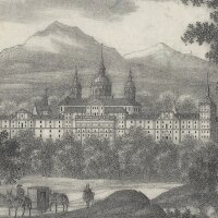 Unbekannt - Das Escurial - Lithographie - Erste...