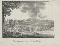 Unbekannt - Der Aetna auf der Insel Sicilien -...