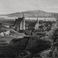 Ludwig Rohbock - Krems an der Donau - Stahlstich - um 1850