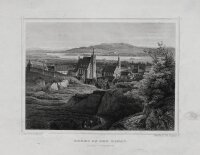Ludwig Rohbock - Krems an der Donau - Stahlstich - um 1850