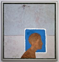 Viktor Pokidanets - Besuch am Meer - 1990 - Öl auf...