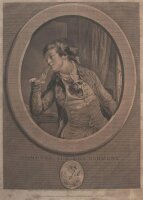 Augustin de Saint-Aubin - Comptez sur mes Sermens - o.J. - Kupferstich