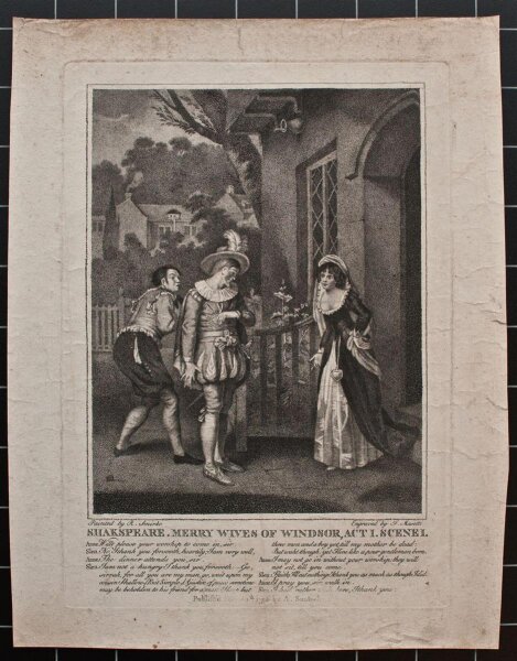 Masetti - Die lustigen Weiber von Windsor - o.J. - Punktierstich