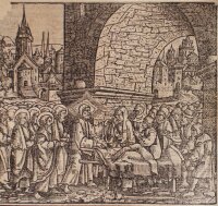 unbekannt - Bibelerzählung/ Auferweckung des Lazarus...