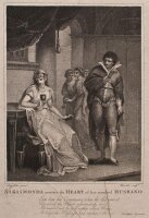 Masetti - Sigismunda erhält das Herz ihres ermordeten Mannes - o.J. - Punktierstich