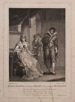 Masetti - Sigismunda erhält das Herz ihres ermordeten Mannes - o.J. - Punktierstich